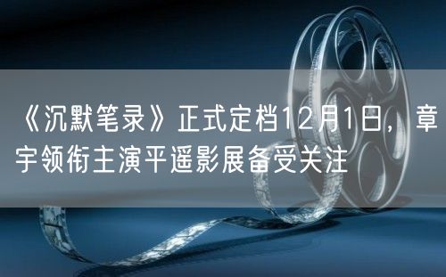 《沉默笔录》正式定档12月1日，章宇领衔主演平遥影展备受关注